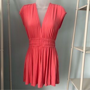 Urban Outfitters Coral Boho Romper